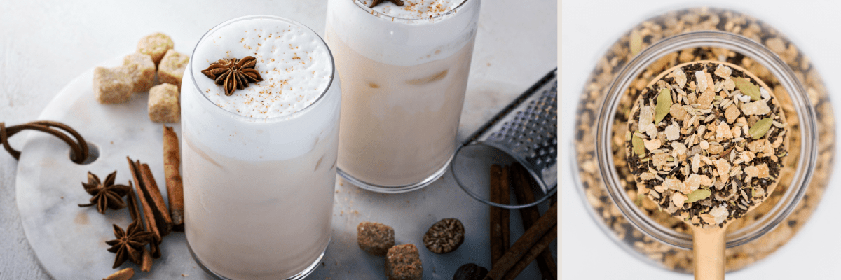 Recipe: Iced Candy Chai Latte with Maple Cold Foam - Tea with Tae