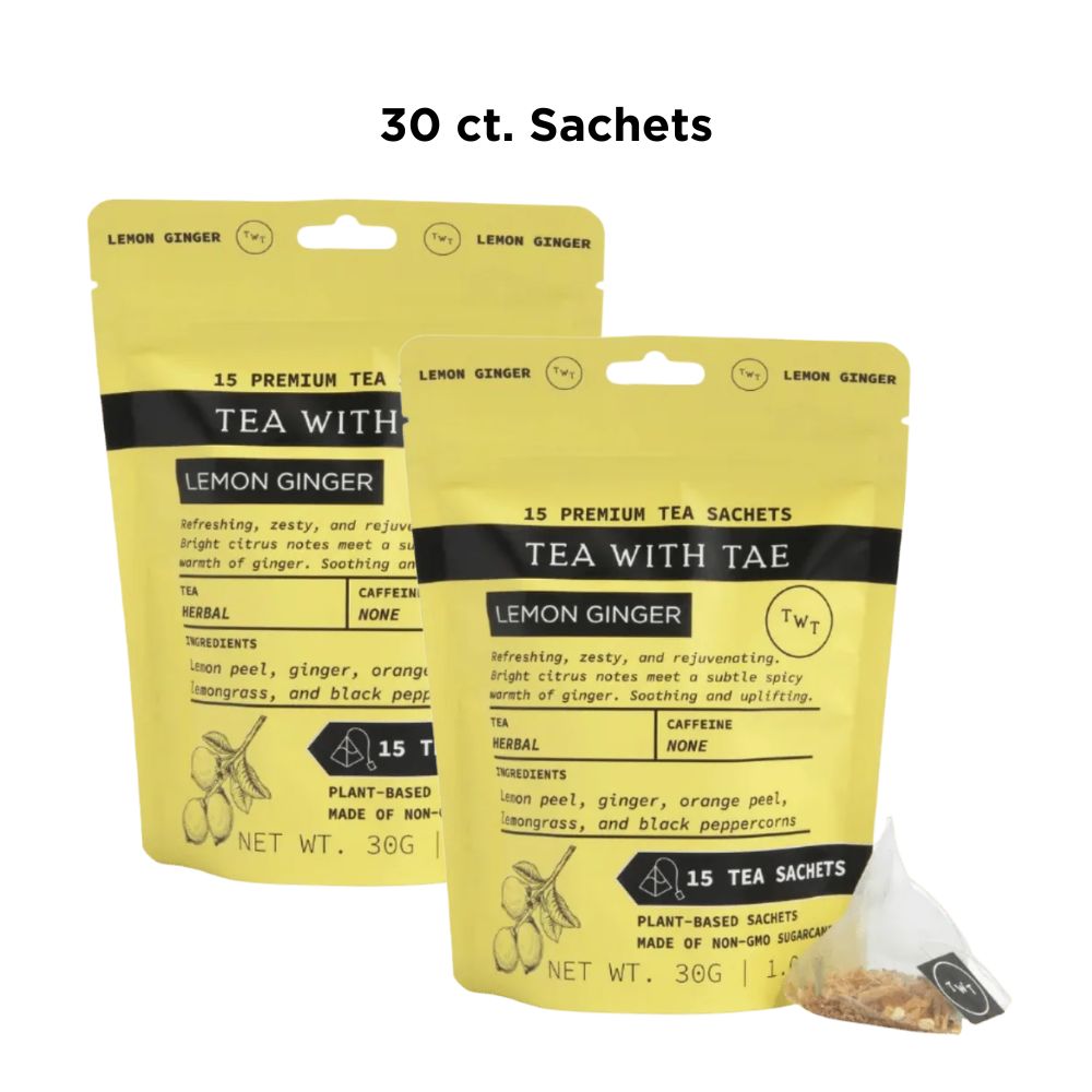 Lemon Ginger Hot Tea Pouch