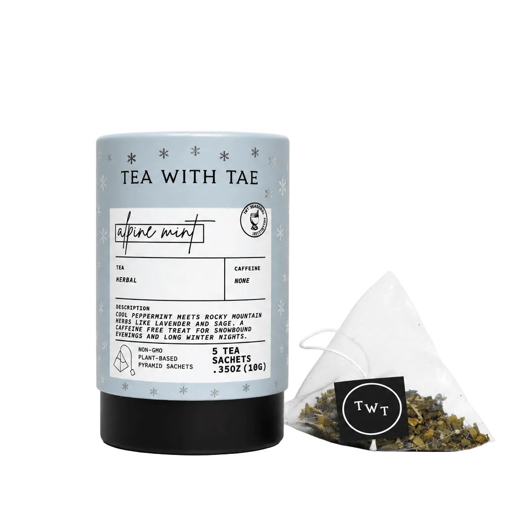 Alpine Mint Mini Tube (Holiday Special) - Tea with Tae