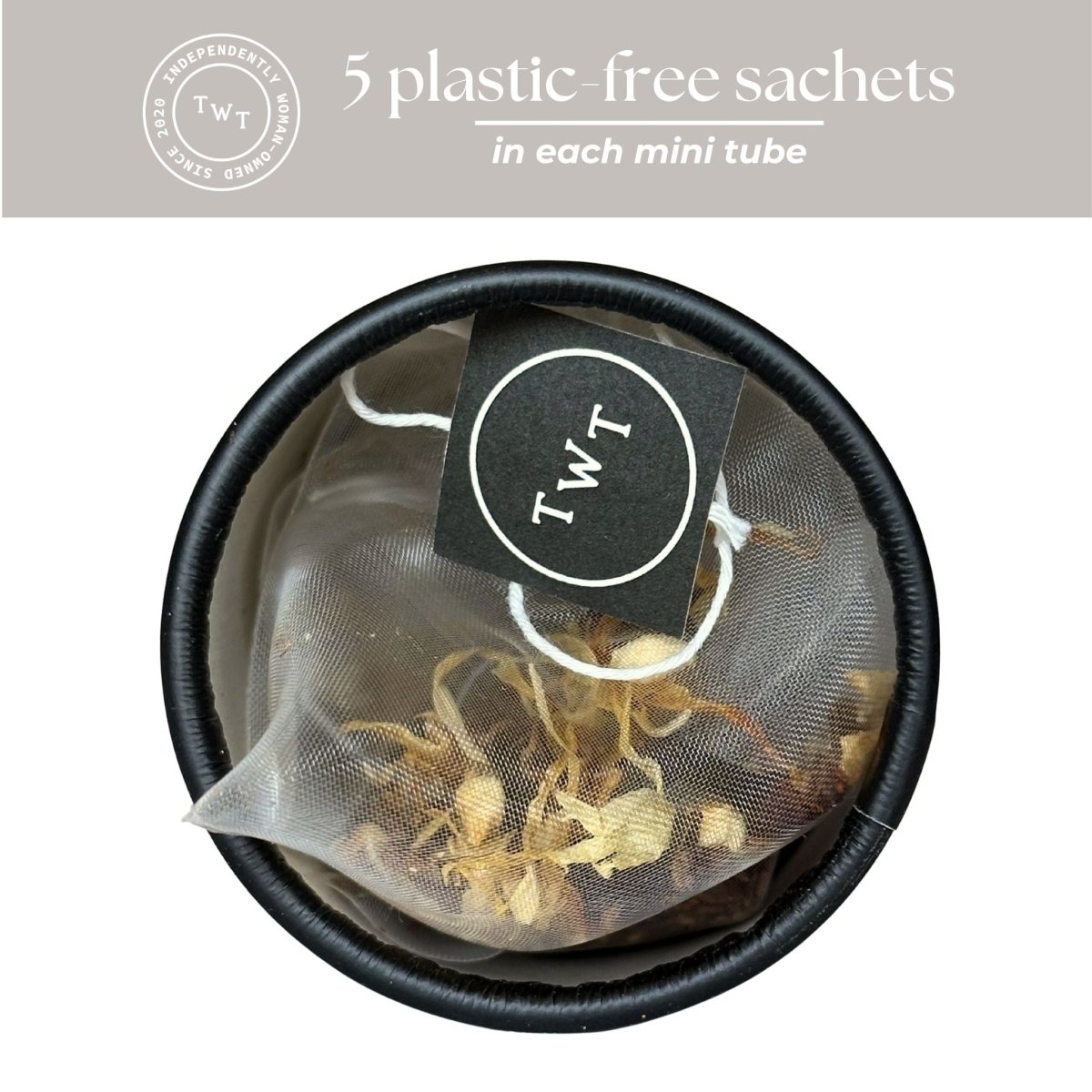 Bakeshop Bliss Mini Tea Tube (5 tea bags) - Tea with Tae