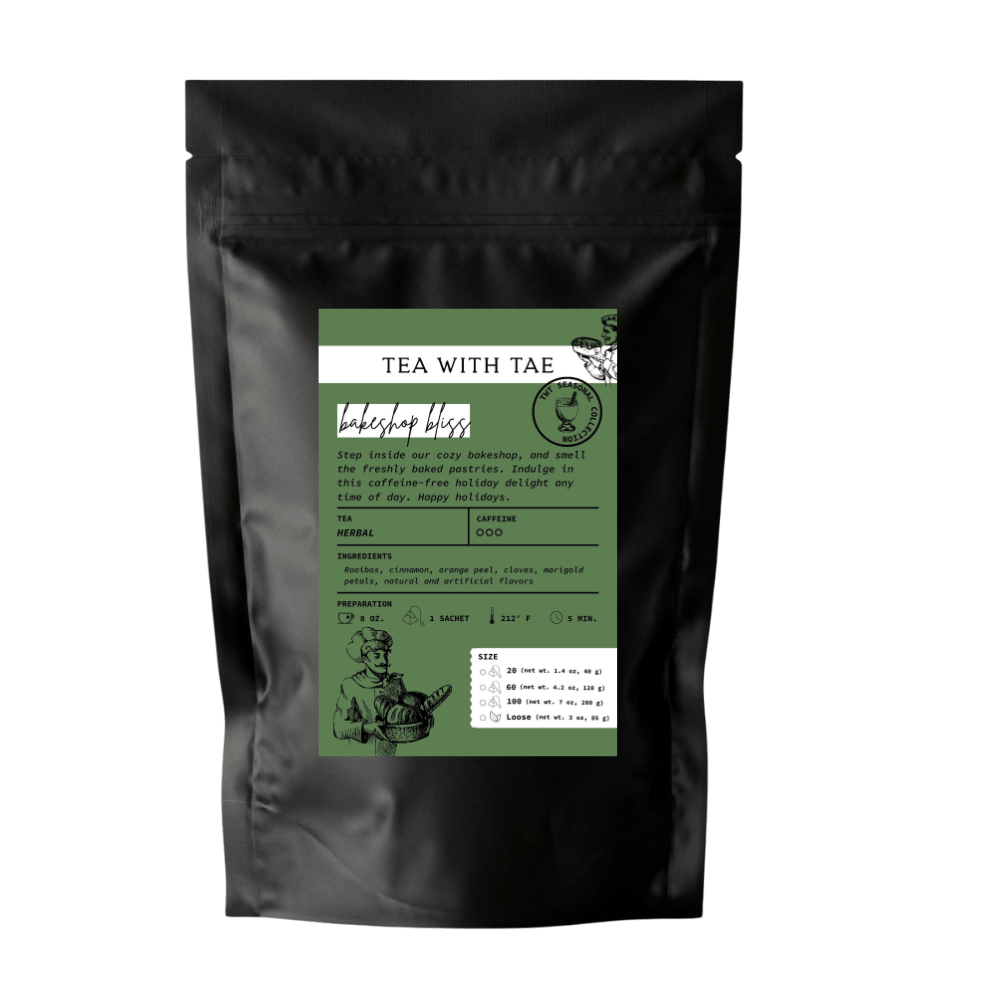 Bakeshop Bliss Pouch - Tea with Tae