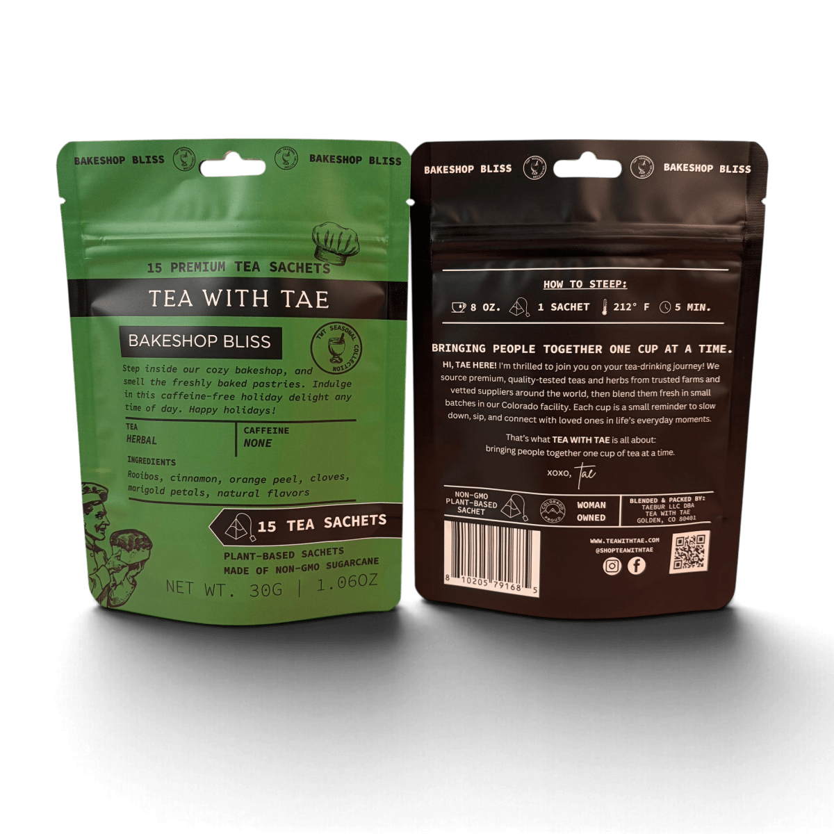 Bakeshop Bliss Pouch - Tea with Tae