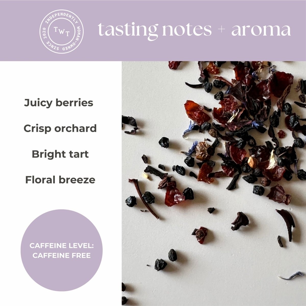 Berry Blossom Mini Tea Tube (5 tea bags) - Tea with Tae