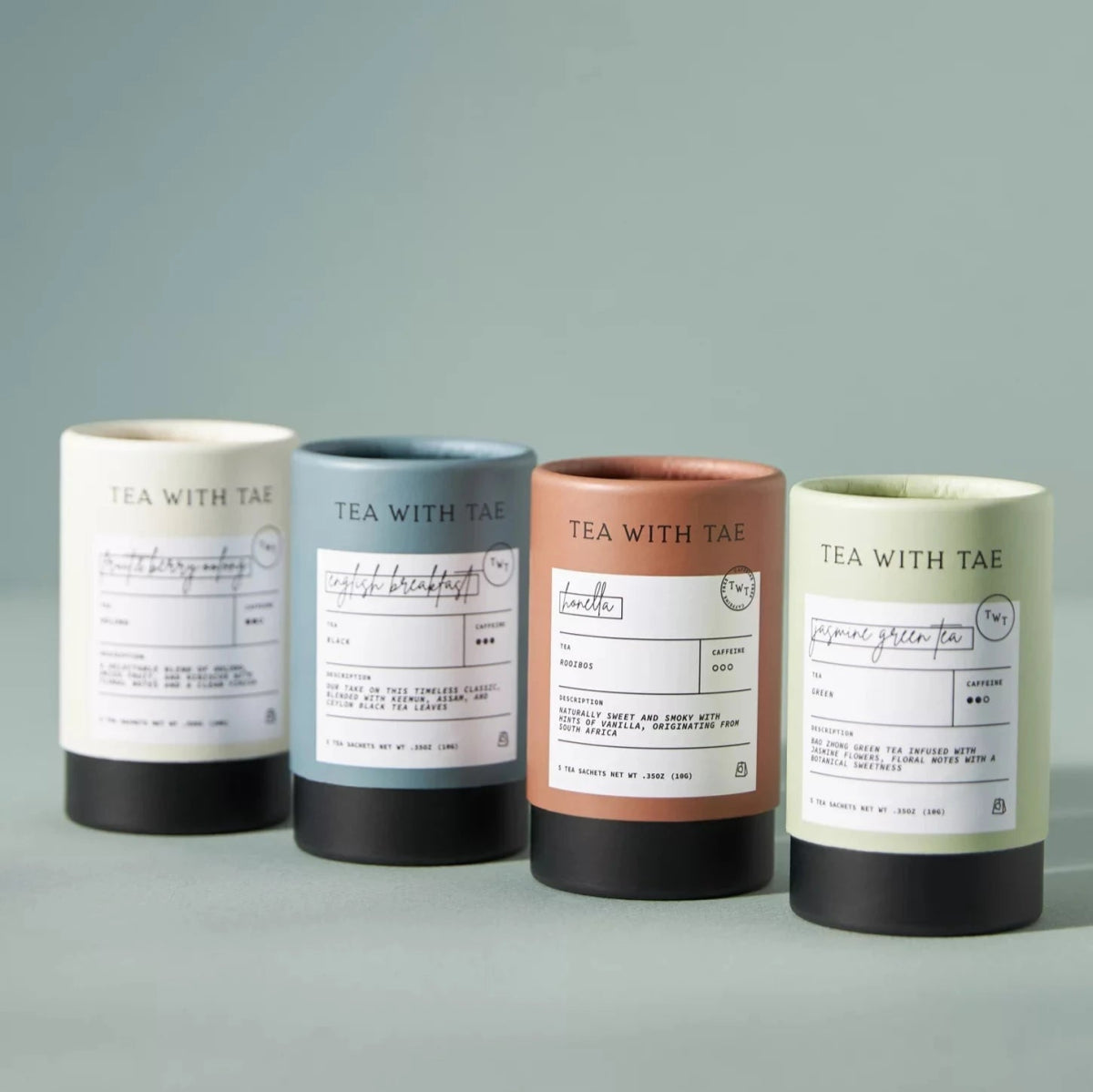 Bestsellers Tea Bento Box | 4 - Pack - Tea with Tae