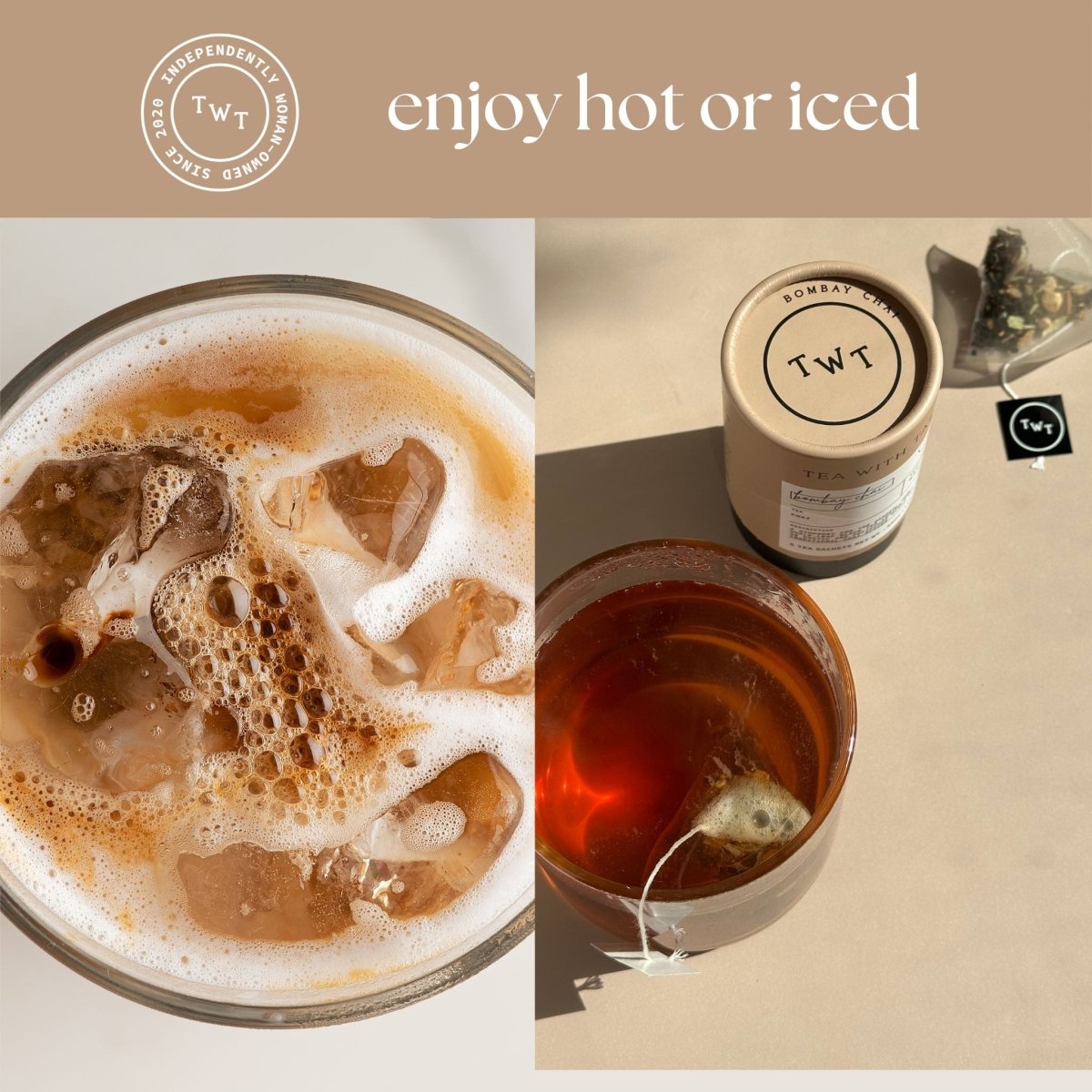 Bombay Chai Mini Tea Tube (5 tea bags) - Tea with Tae