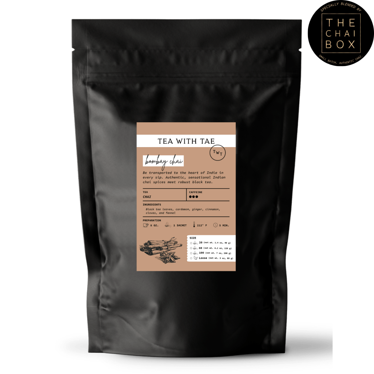 Bombay Chai Pouch - Tea with Tae