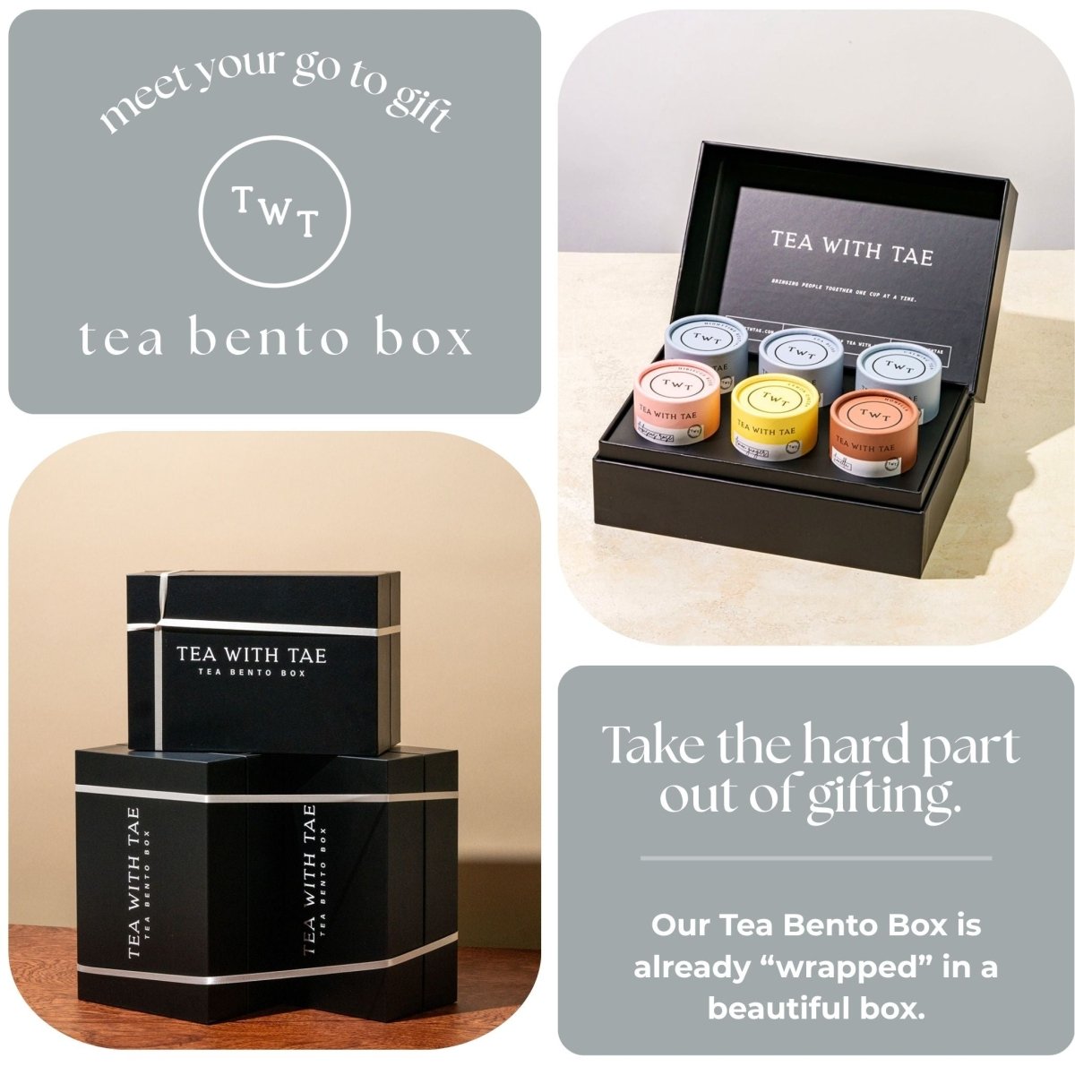 Caffeine Free Tea Bento Box - Tea with Tae