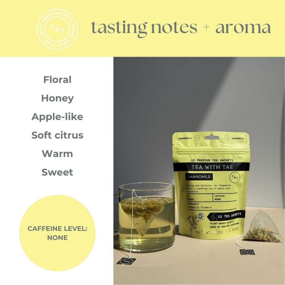 Chamomile Hot Tea Pouch - Tea with Tae