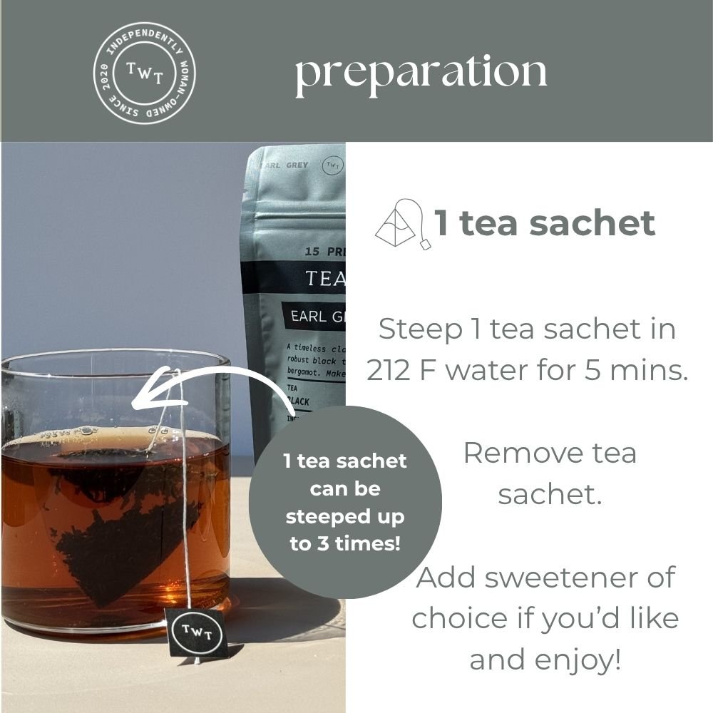 Earl Grey Hot Tea Pouch - Tea with Tae
