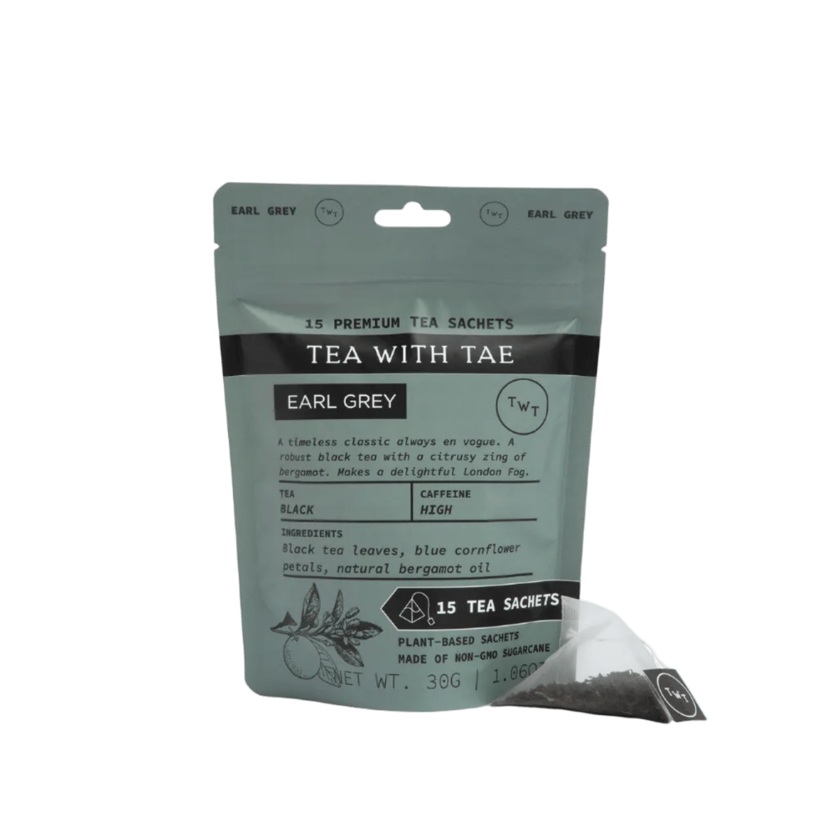 Earl Grey Pouch (15 tea bags) - Tea with Tae