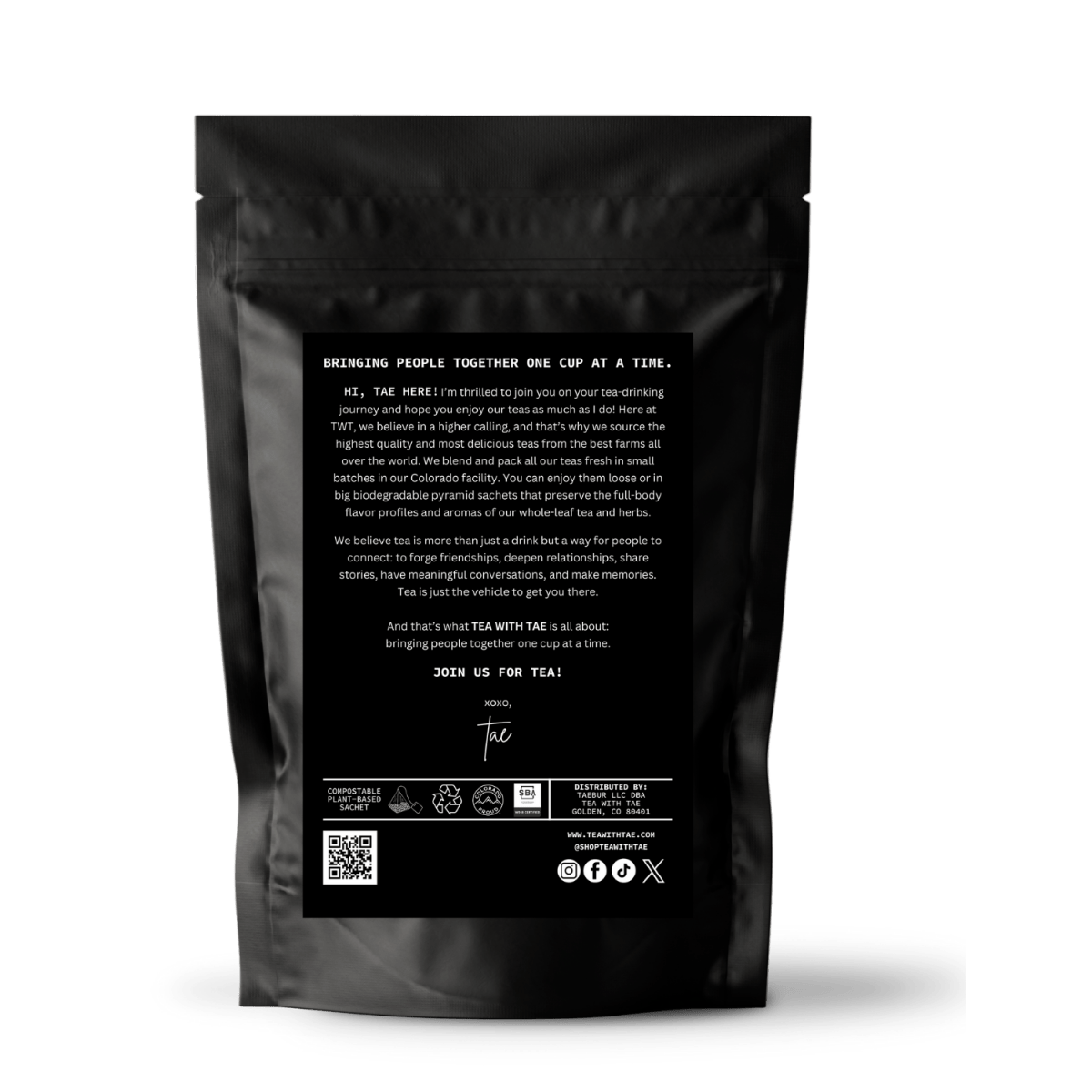 Earl Grey Pouch - Tea with Tae