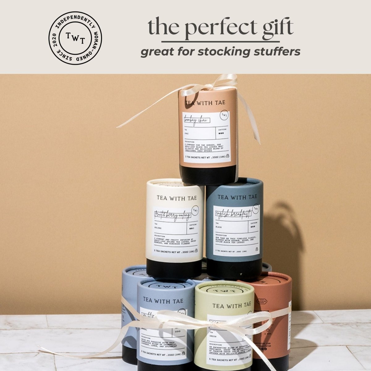 Fruit & Berry Oolong Mini Tea Tube (5 tea bags) - Tea with Tae