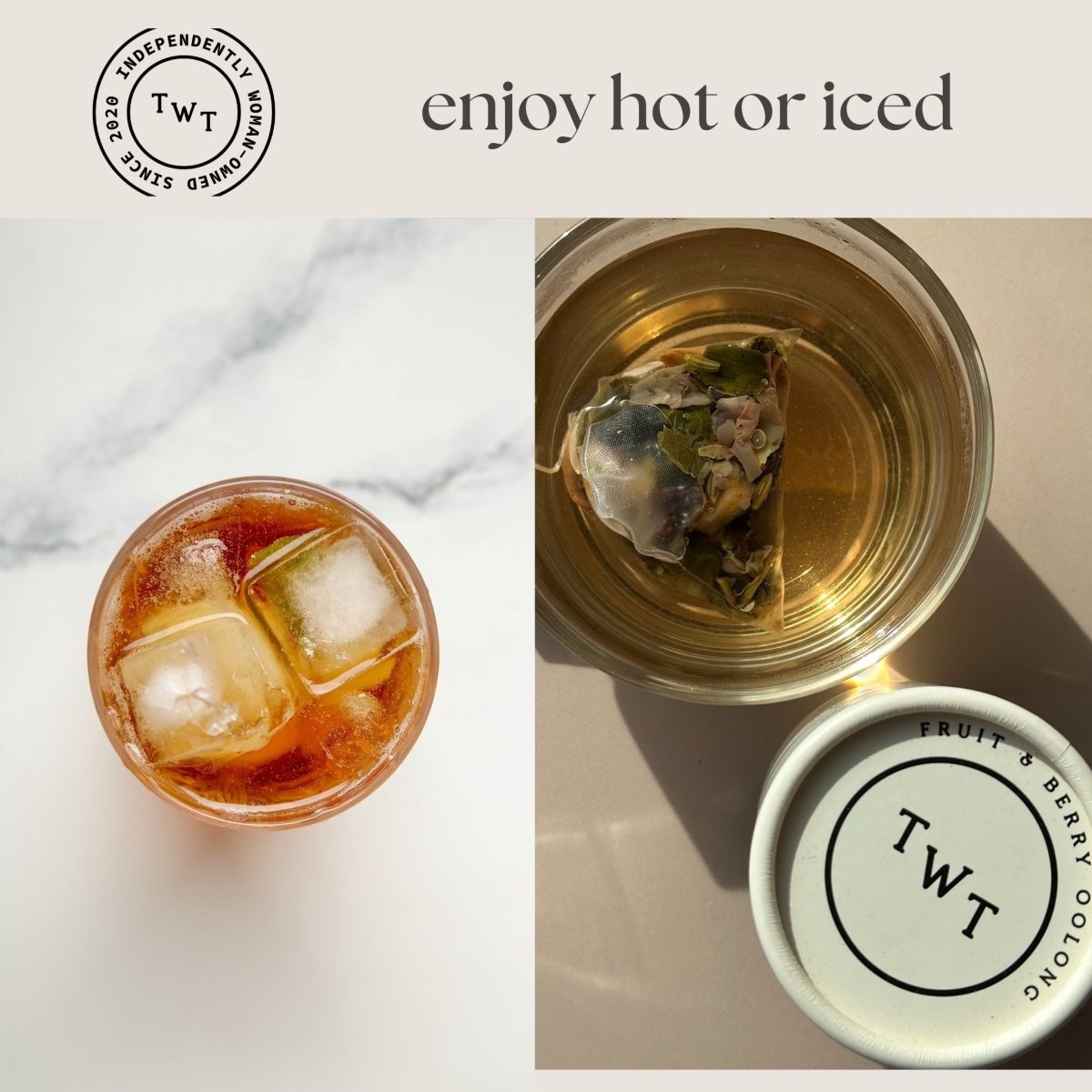 Fruit & Berry Oolong Mini Tea Tube (5 tea bags) - Tea with Tae