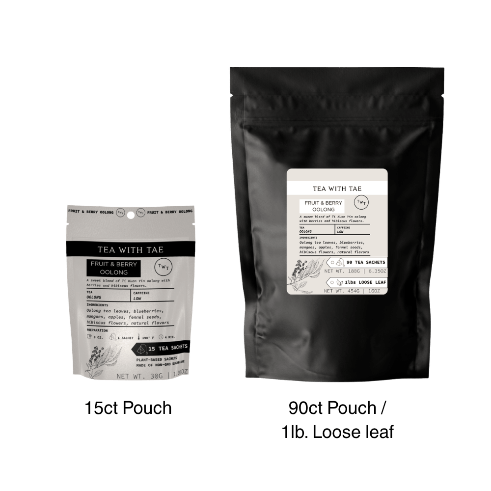 Fruit & Berry Oolong Pouch - Tea with Tae