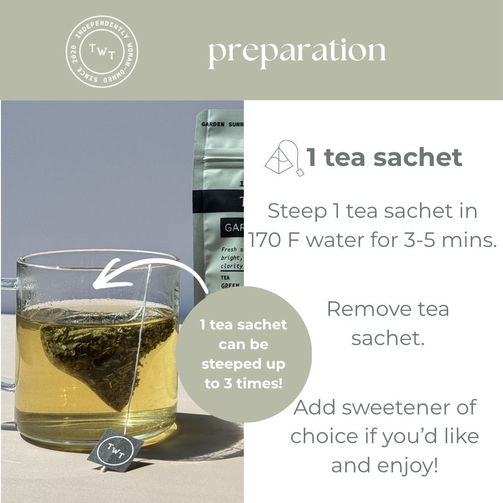 Garden Sunrise Hot Tea Pouch - Tea with Tae