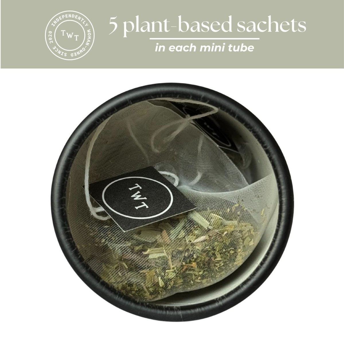 Garden Sunrise Mini Tea Tube (5 tea bags) - Tea with Tae