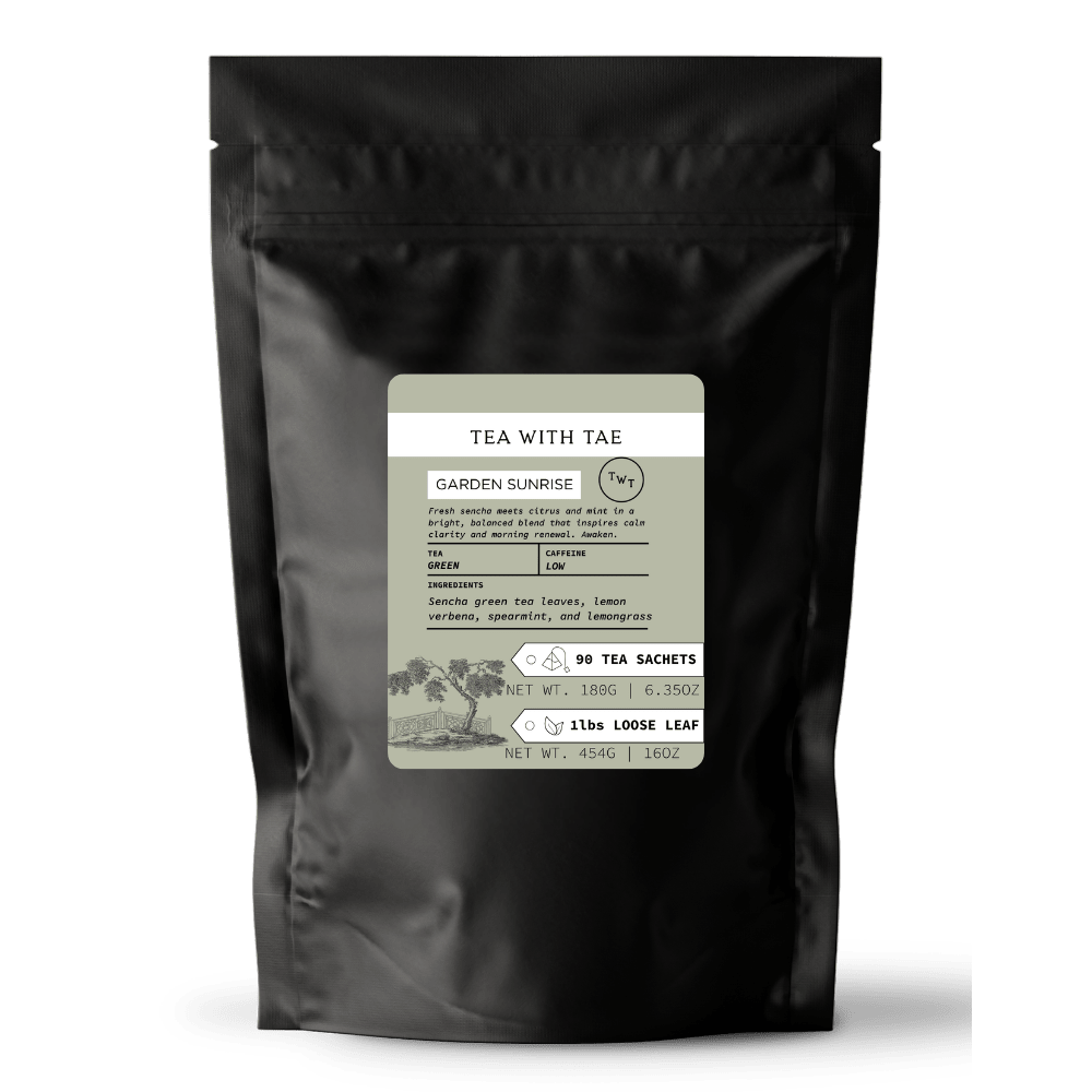 Garden Sunrise Pouch - Tea with Tae