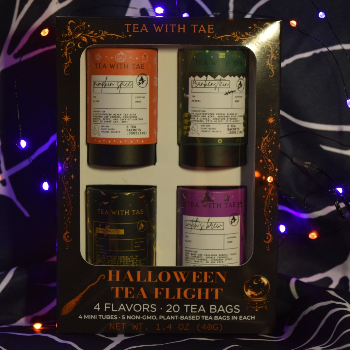 Halloween Tea Flight - Tea with Tae