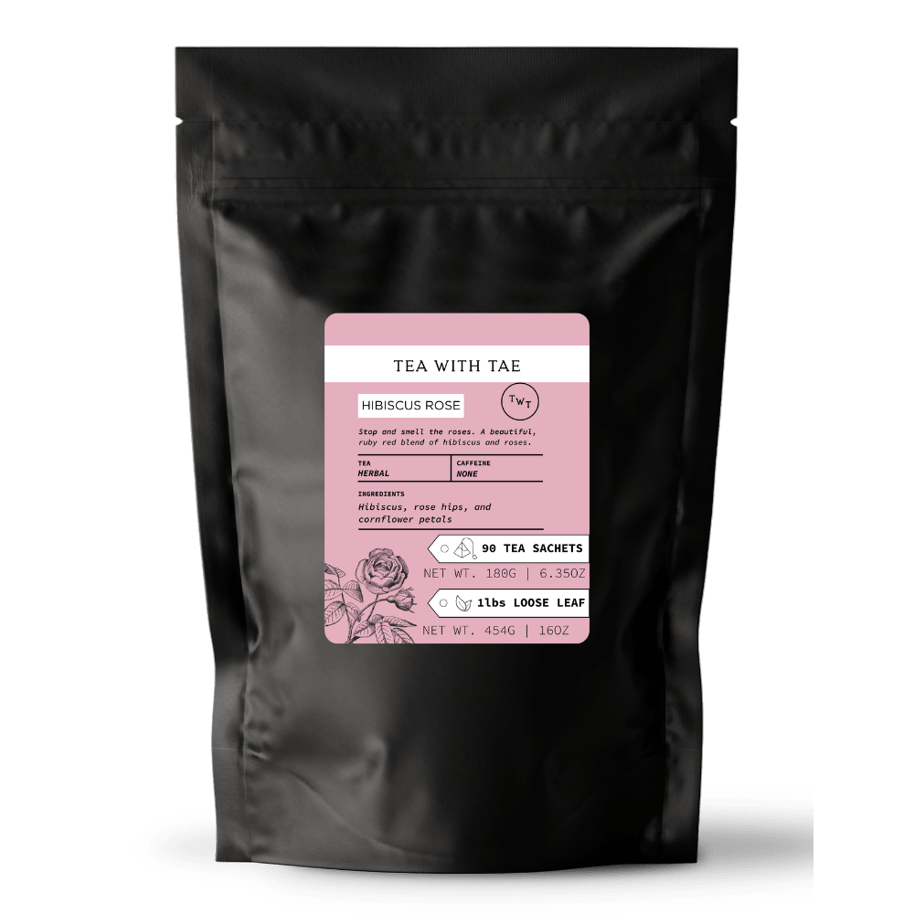 Hibiscus Rose Pouch - Tea with Tae
