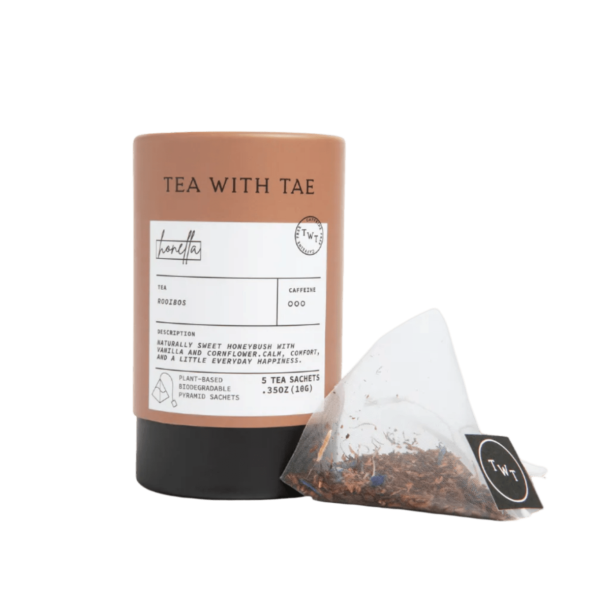 Honella Mini Tea Tube (5 tea bags) - Tea with Tae