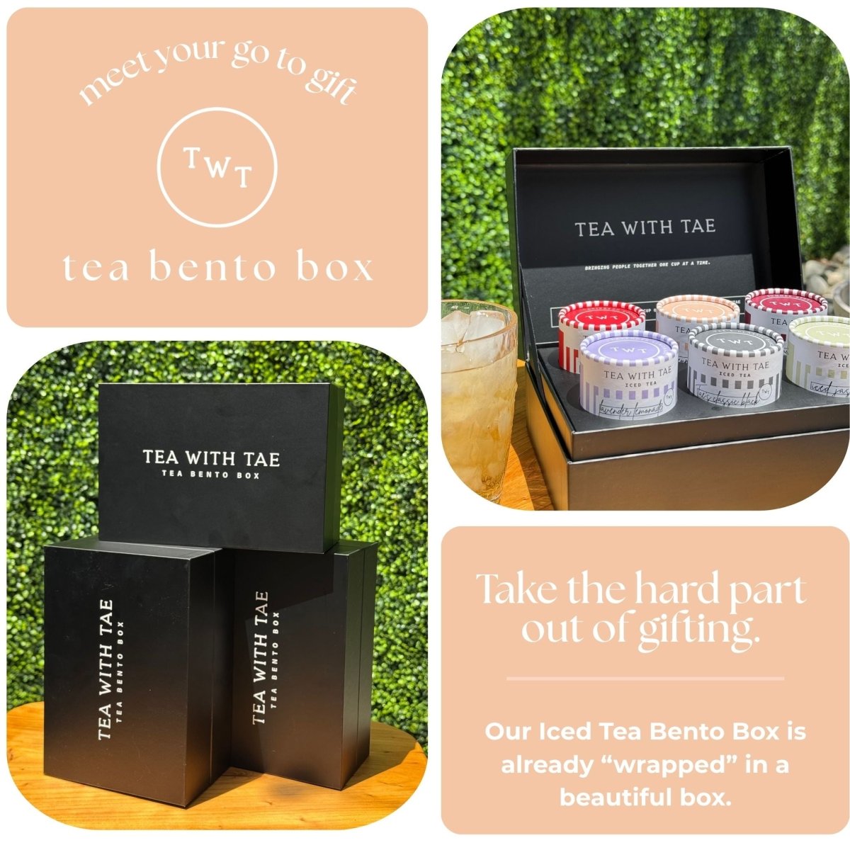 Iced Tea Bento Box - Tea with Tae