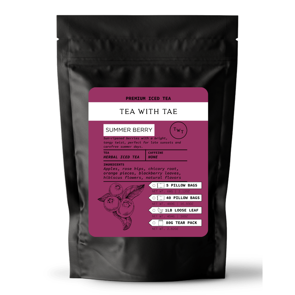 Iced Tea Loose Leaf Tear Packs (80g) - Tea with Tae