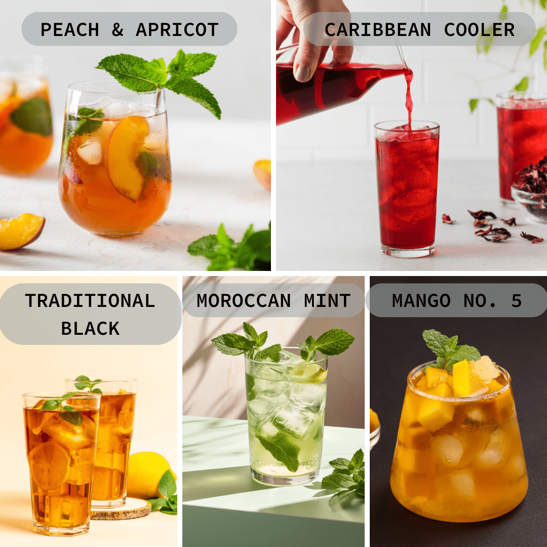 Iced Tea Pouch Bundle (makes 80 quarts!) - Tea with Tae