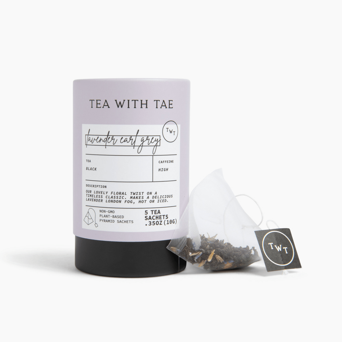 Lavender Earl Grey Mini Tube (5 tea bags) - Tea with Tae