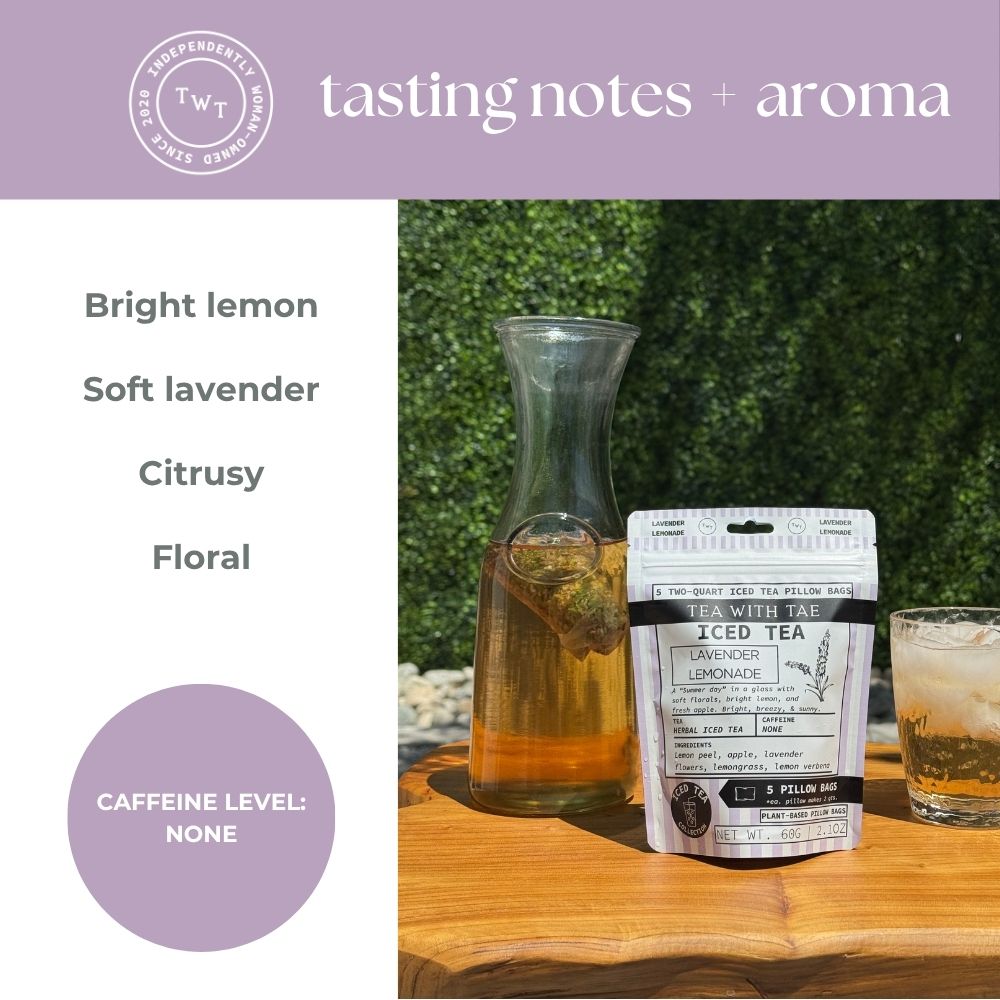 Lavender Lemonade Iced Tea Pouch - Tea with Tae