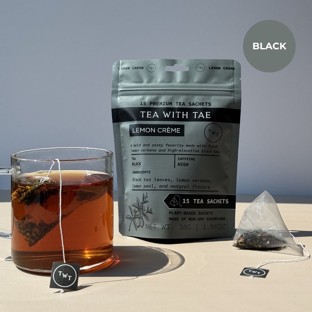Lemon Crème Hot Tea Pouch - Tea with Tae