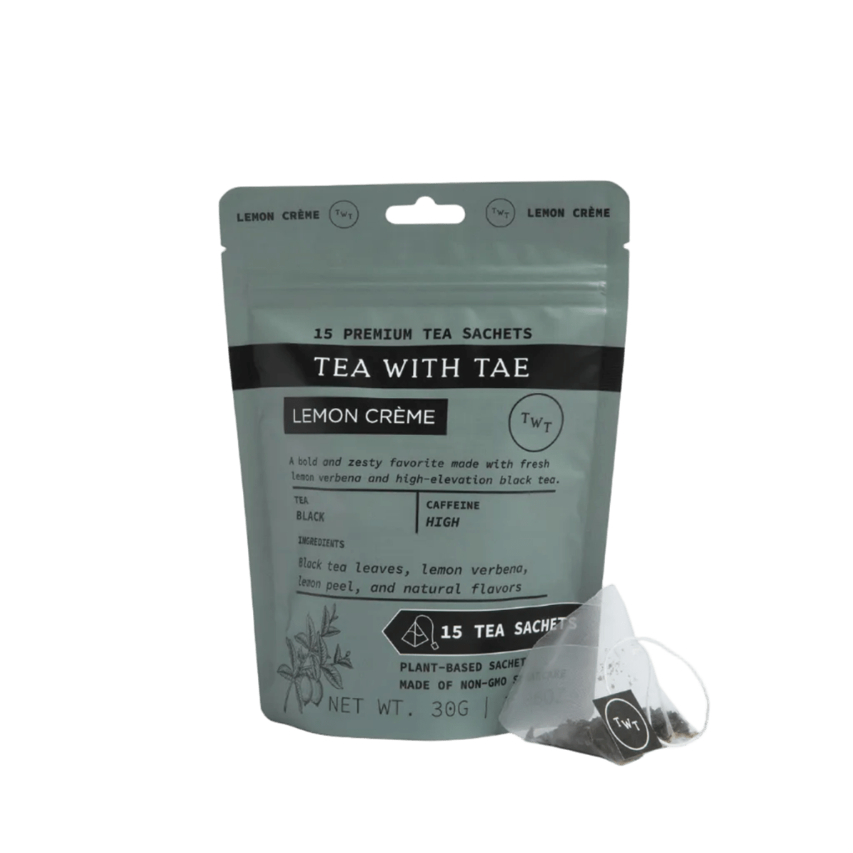 Lemon Crème Pouch (15 tea bags) - Tea with Tae