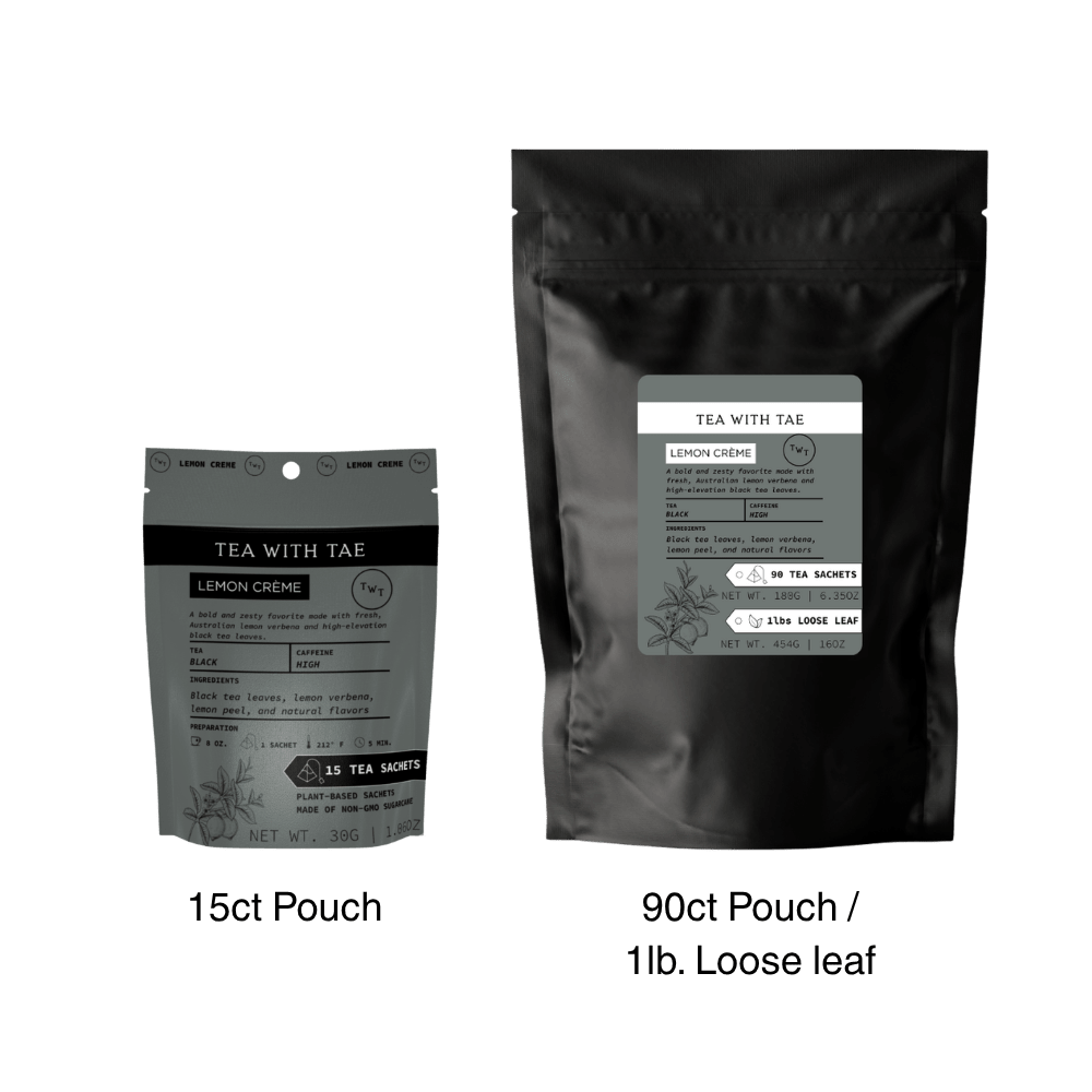 Lemon Crème Pouch - Tea with Tae