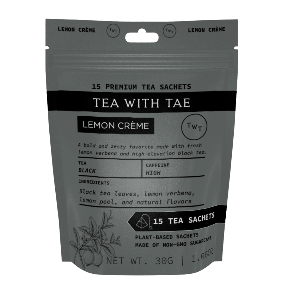 Lemon Crème Pouch - Tea with Tae
