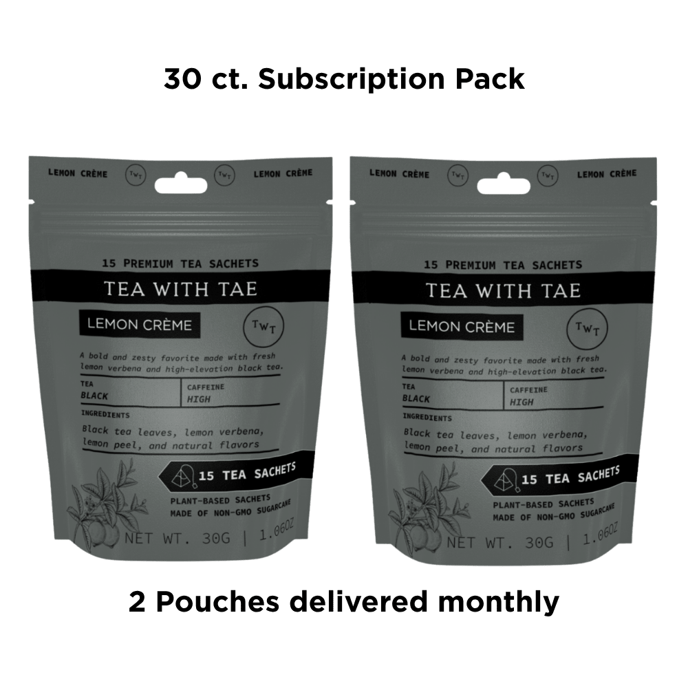 Lemon Crème Pouch - Tea with Tae