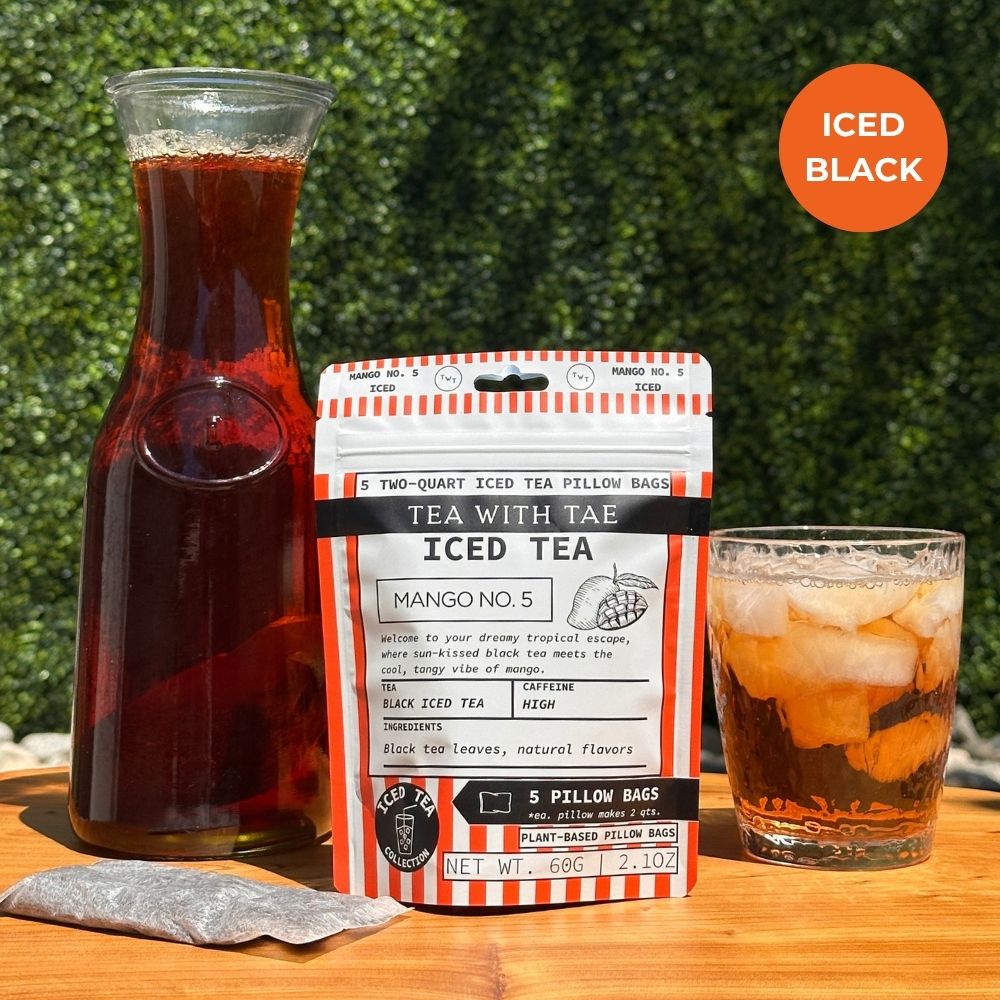 Mango No. 5 Iced Black Tea Pouch - Tea with Tae