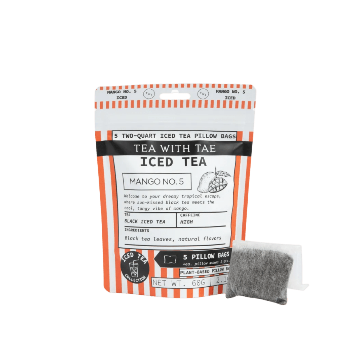 Mango No. 5 Pouch (5 pillow bags) - Tea with Tae
