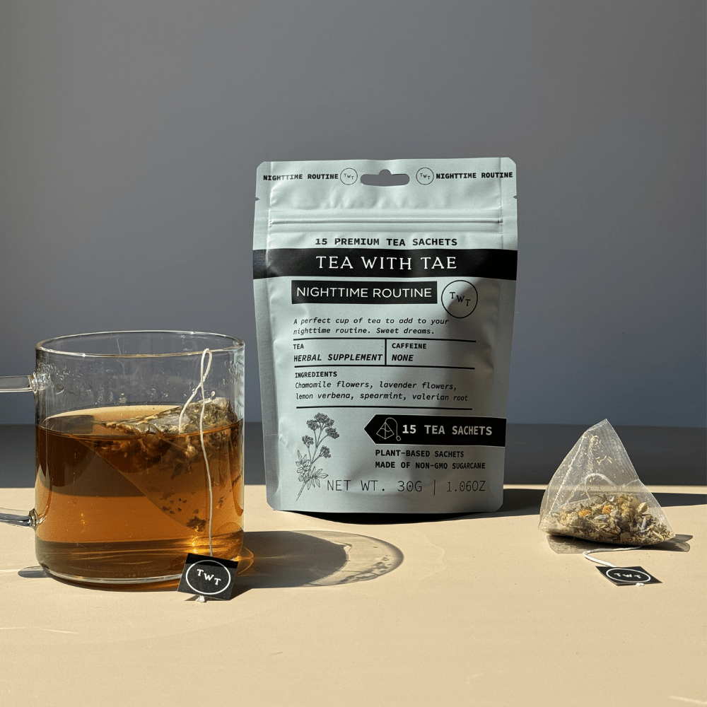 Nighttime Routine Pouch (bundle) - Tea with Tae