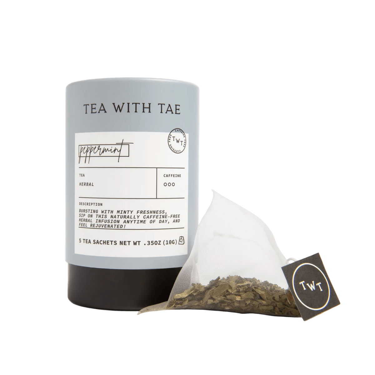 Peppermint Mini Tube (5 tea bags) - Tea with Tae
