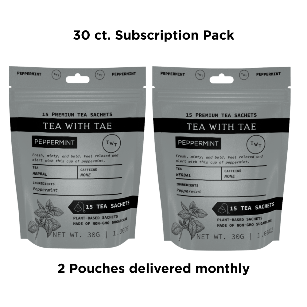 Peppermint Pouch - Tea with Tae