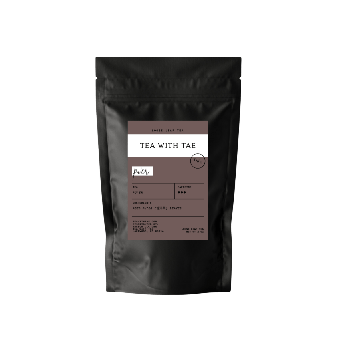 Pu'er 60-ct. Pouch (Kawa Ni Special) - Tea with Tae