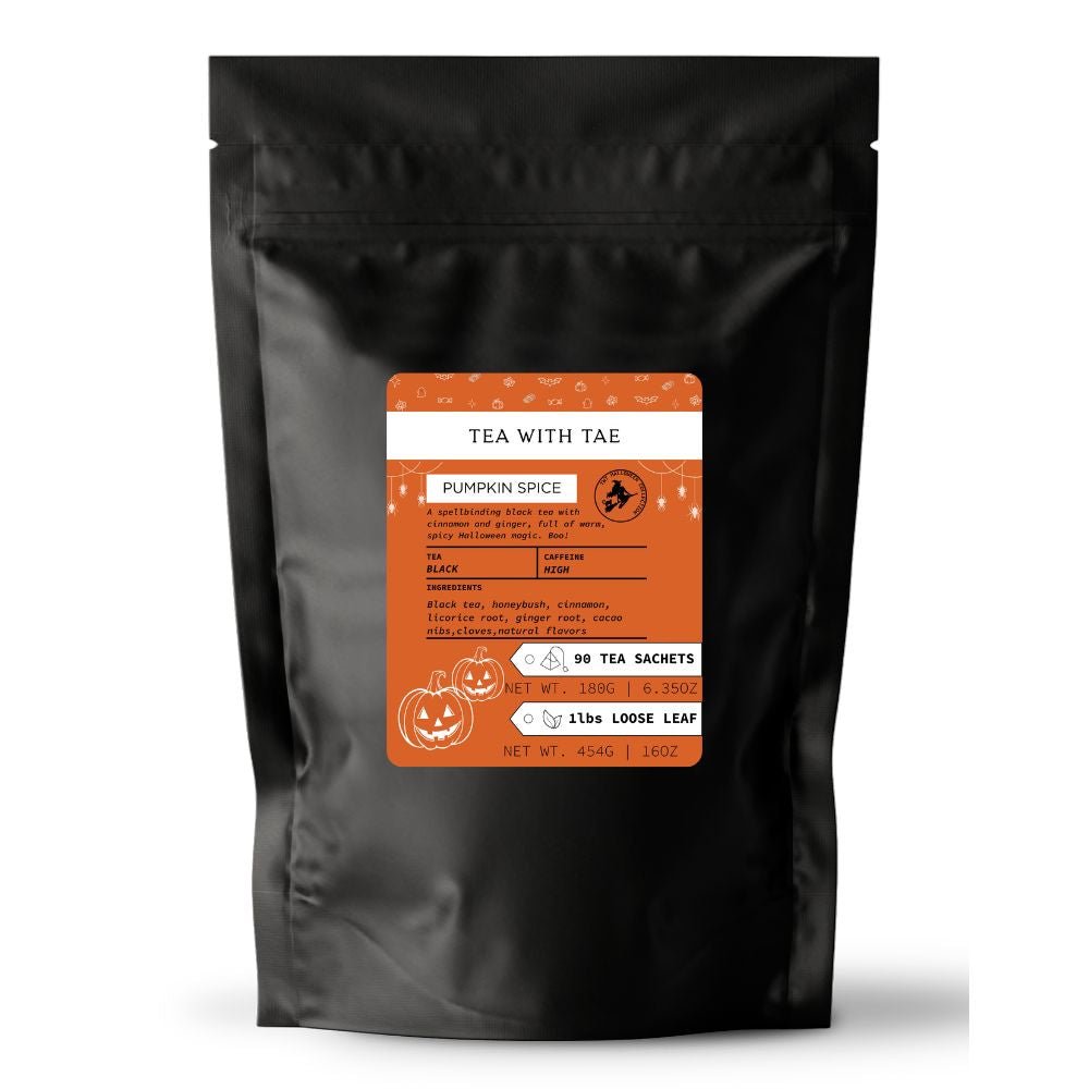Pumpkin Spice Halloween Pouch - Tea with Tae