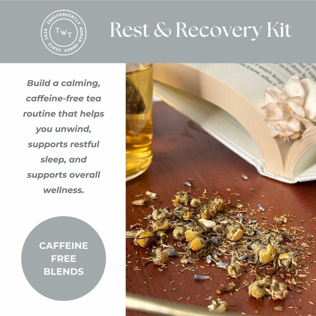 Rest & Recovery Kit - Tea with Tae