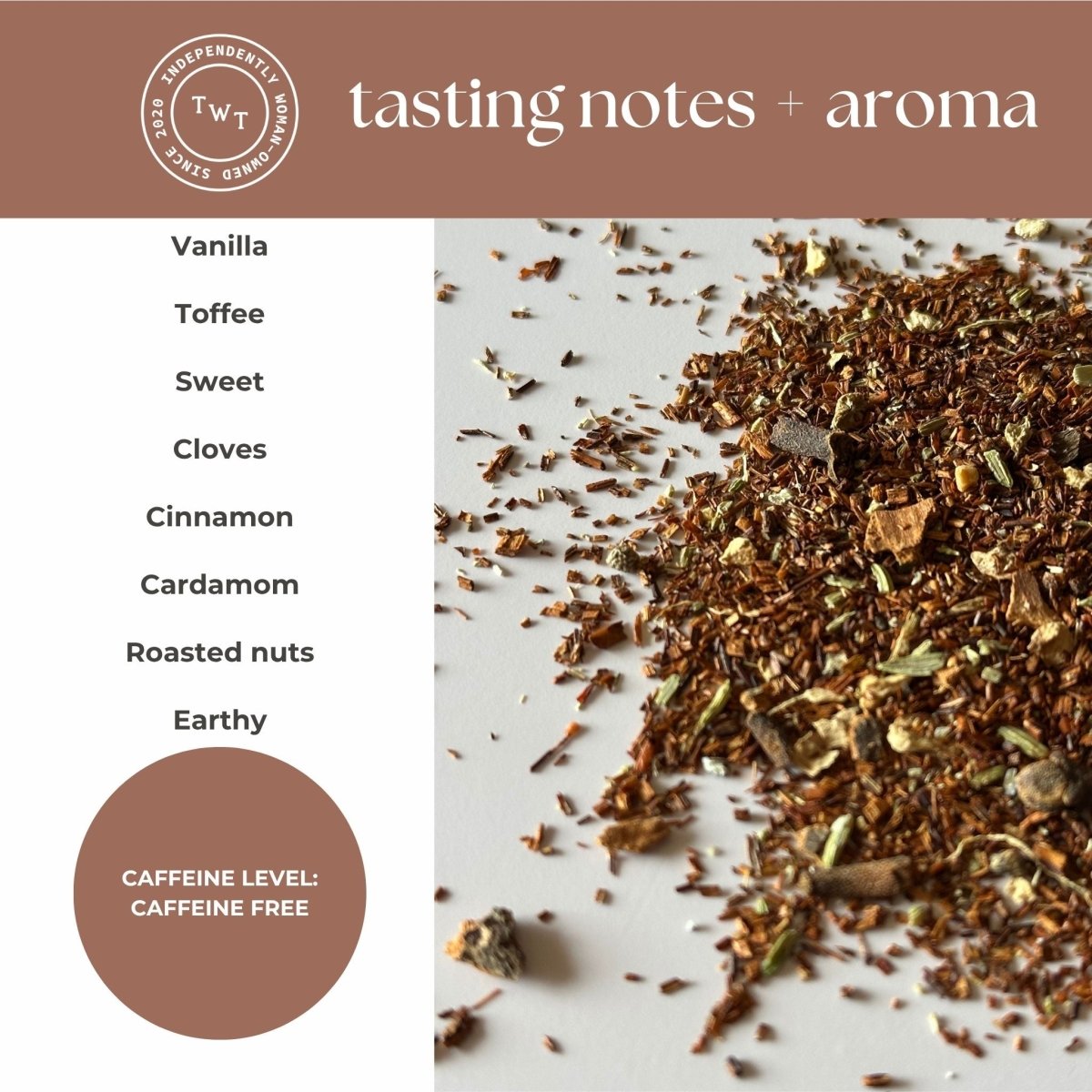 Rooibos Chai Mini Tea Tube (5 tea bags) - Tea with Tae