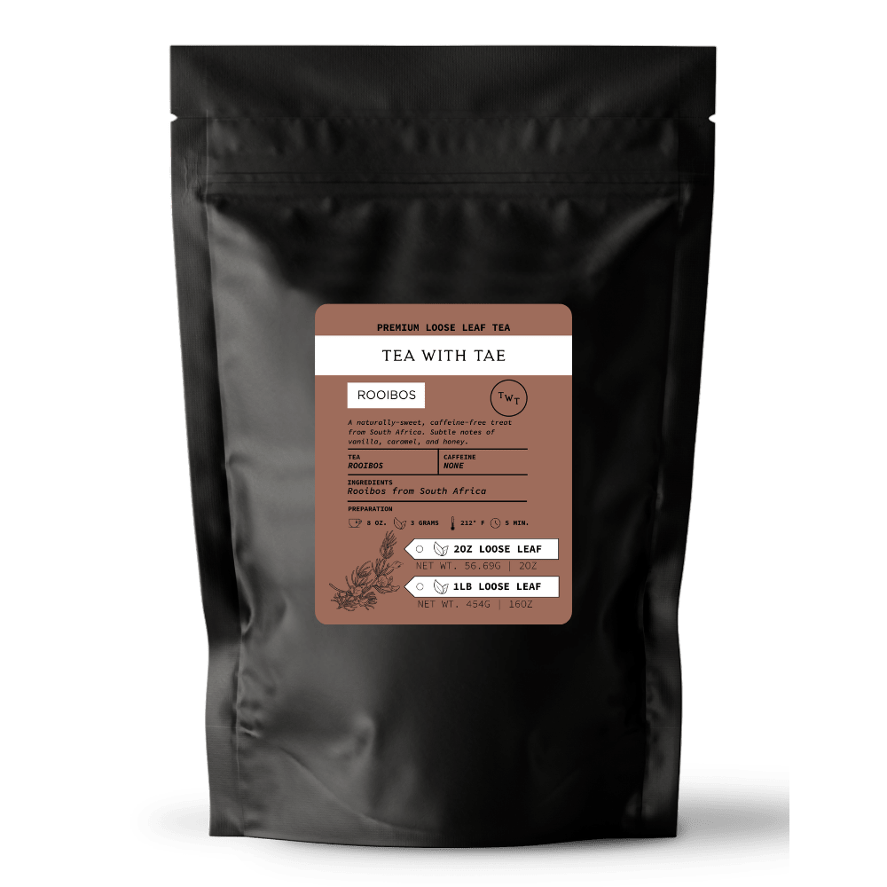 Rooibos Loose Leaf Tea Pouch (2oz. or 1lbs.) - Tea with Tae