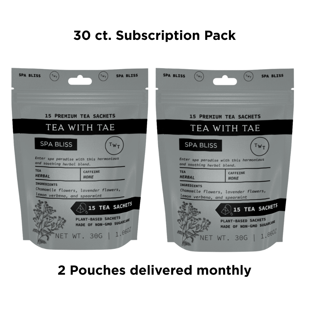 Spa Bliss Pouch - Tea with Tae