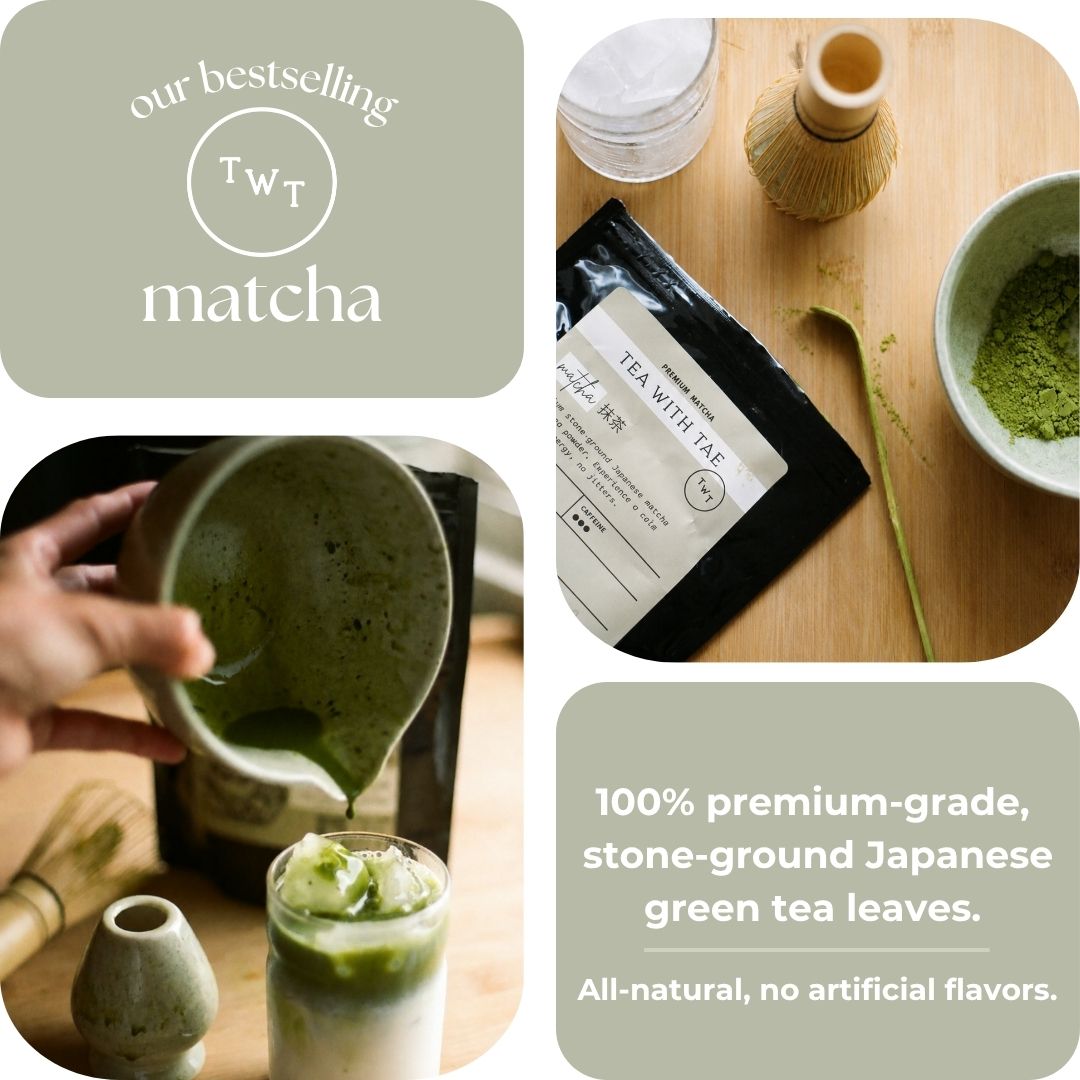 Stone-Ground Japanese Matcha - Tea with Tae
