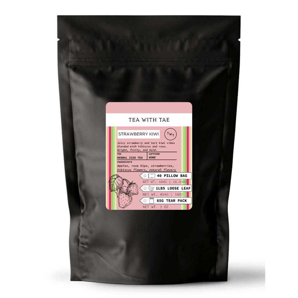 Strawberry Kiwi Iced Tea Pouch - Tea with Tae