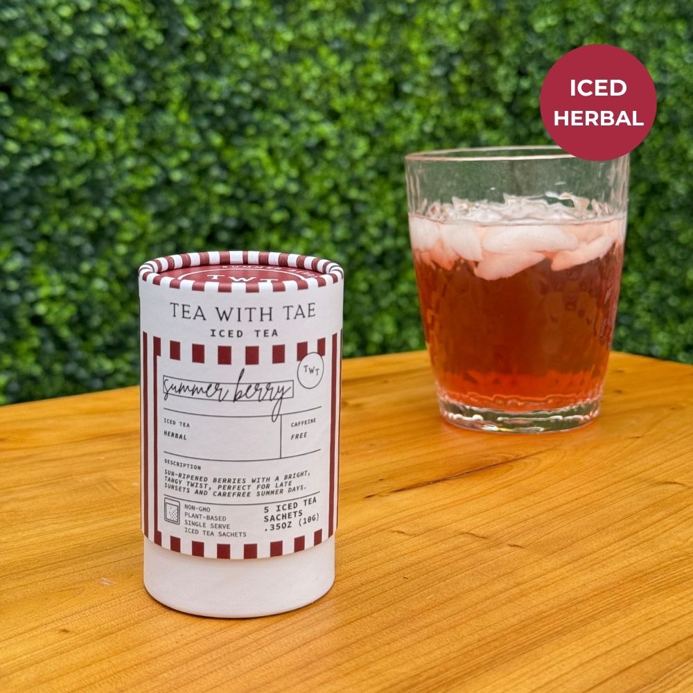 Summer Berry Iced Mini Tea Tube (5 iced sachets) - Tea with Tae