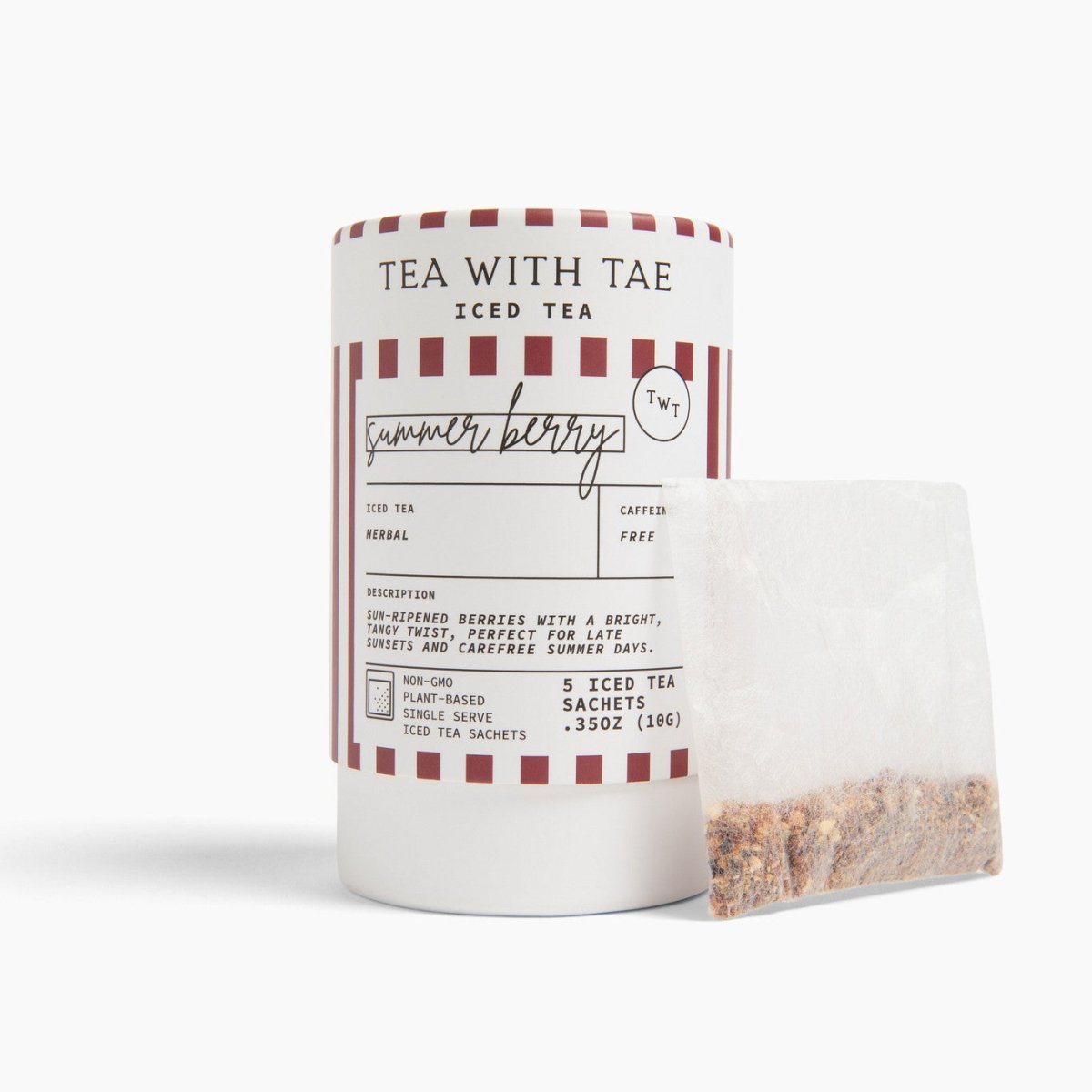 Summer Berry Iced Mini Tube (5 iced sachets) - Tea with Tae