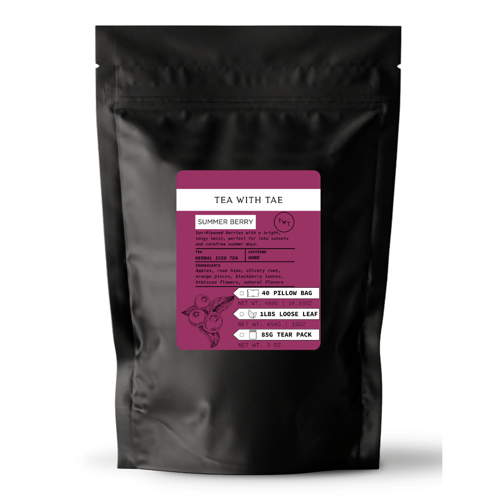 Summer Berry Iced Tea Pouch - Tea with Tae